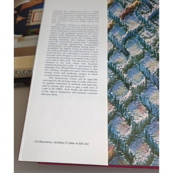 Handmade In America: Conversations With Fourteen Craftmasters By Barbaralee Diam - Picture 4 of 10